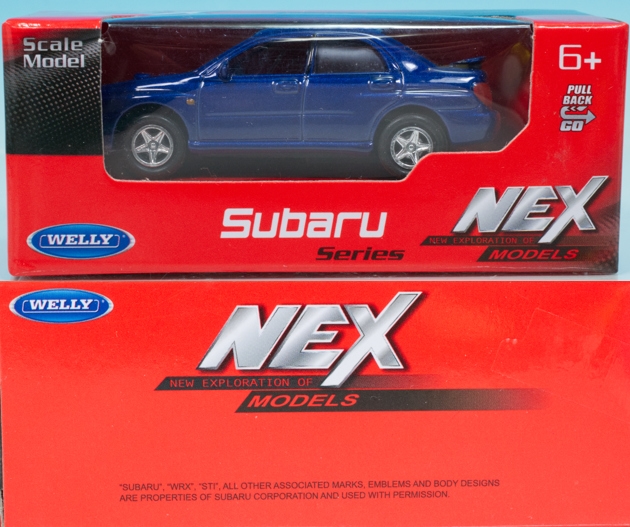 レビュー WELLY NEX「スバル インプレッサ WRX STi 2002」 : ミニカー沼