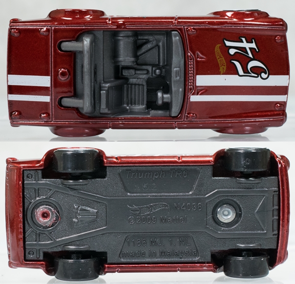 レビュー ホットウィール トライアンフ TR6 : ミニカー沼