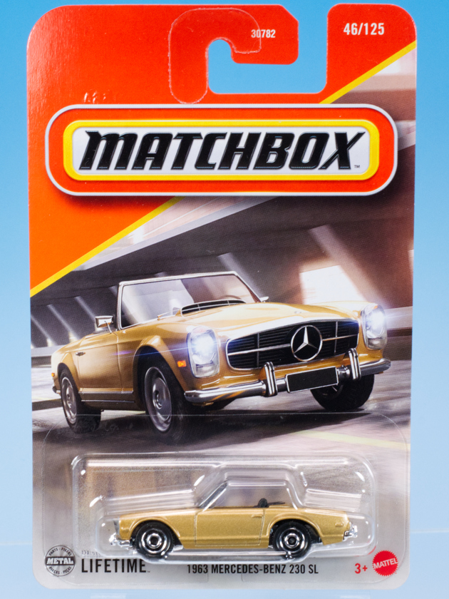 レビュー マッチボックス 1963 メルセデス・ベンツ 230 SL レビュー マッチボックス 1963 メルセデス・ベンツ 230 SL