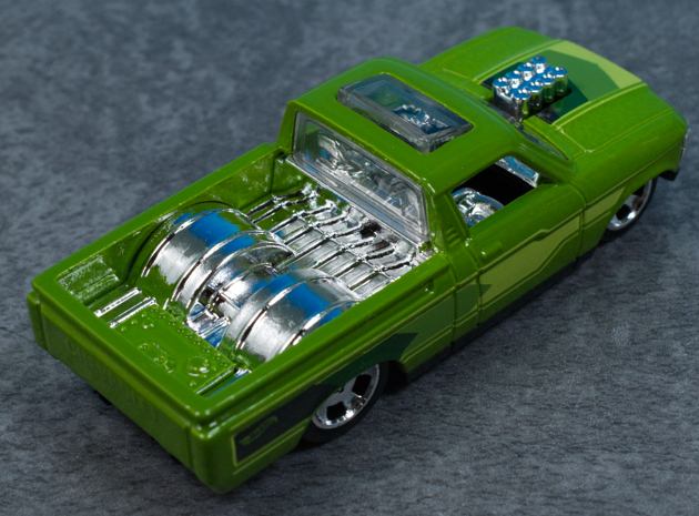 レビュー ホットウィール カスタム '72 シェビーLUV : ミニカー沼