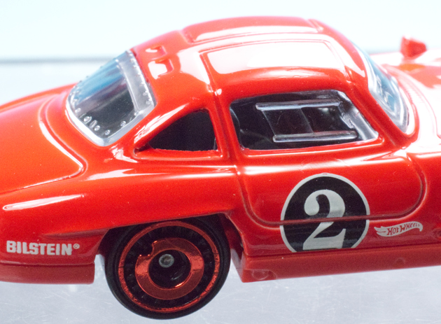 日本未発売 1/64 メルセデス・ベンツ・300SL IWCレーシング 赤内装