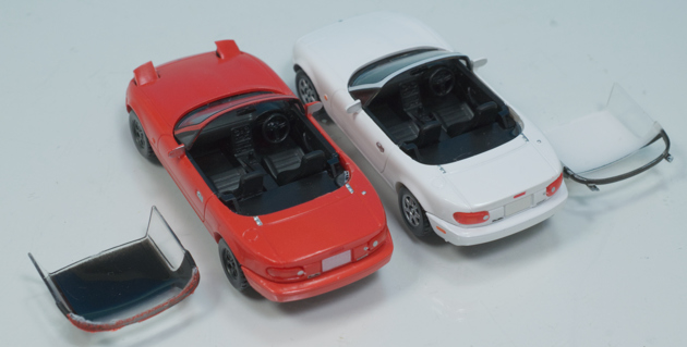 【1/64ミニカー改造用】トイズキャビン ロードスター用 4点式ロールバー 1/64ミニカー改造用】トイズキャビン ロードスター用 4点式