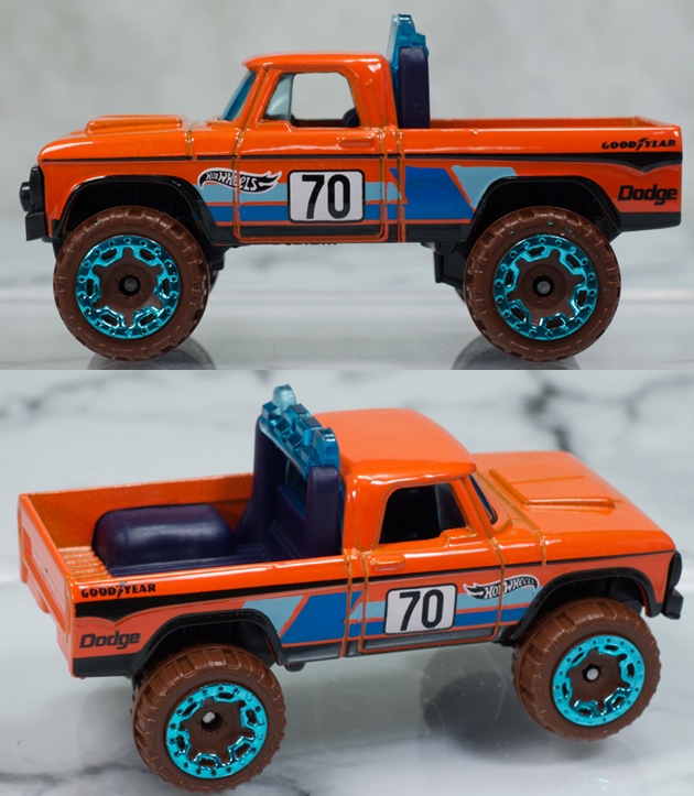 レビュー ホットウィール '70 ダッジ パワーワゴン : ミニカー沼