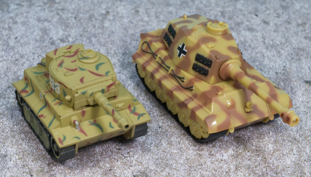 レビュー ちびっこコンバットチョロQ ティーガーⅠ / Ⅳ号戦車 レビュー ちびっこコンバットチョロQ ティーガーⅠ / Ⅳ号戦車