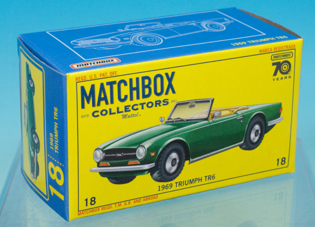 レビュー マッチボックス 1969 トライアンフ TR6 : ミニカー沼 レビュー マッチボックス 1969 トライアンフ TR6 : ミニカー沼