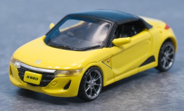 レビュー アイピーフォー カプセルトイ「Honda 1/64 S660コレクション