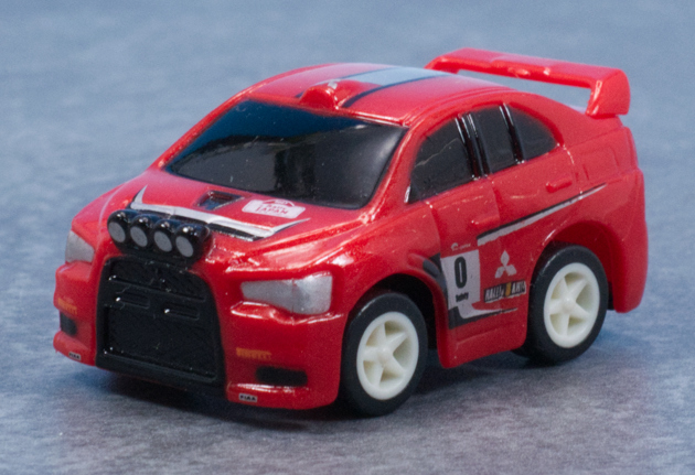 レビュー ワンダ WRCプルバックカー2008 三菱ランサーエボリューション