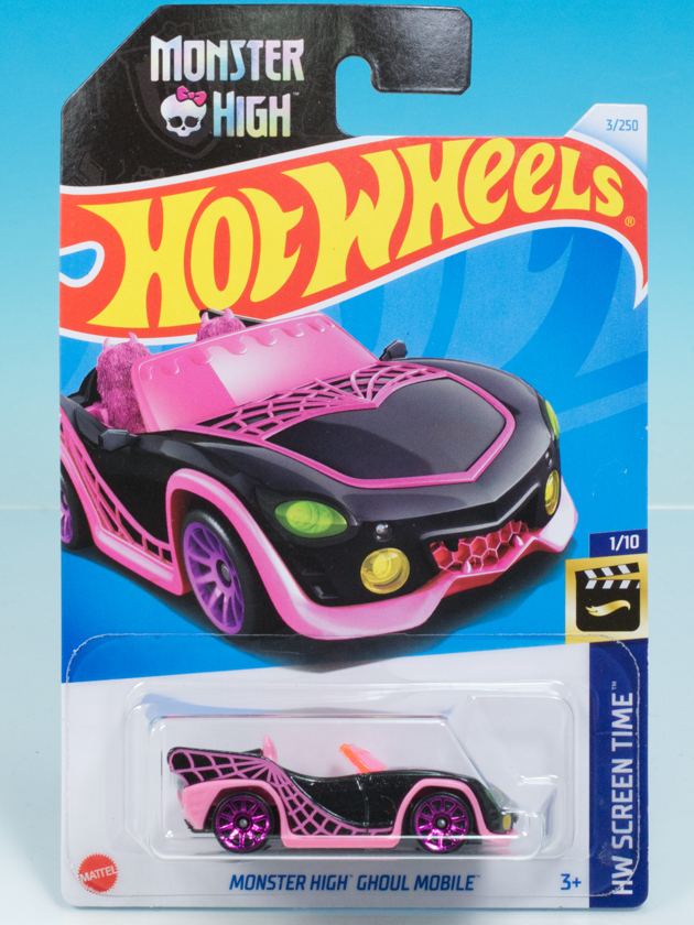【最新入荷】 レビュー ホットウィール グール・モービル モンスター・ハイ 人形