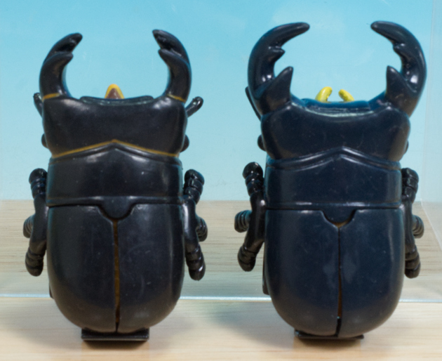 ちびっこチョロ虫　7種xゴールド7種 レビュー タカラ ちびっこチョロ虫 クワガタ/カブト虫さなぎ : ミニカー沼