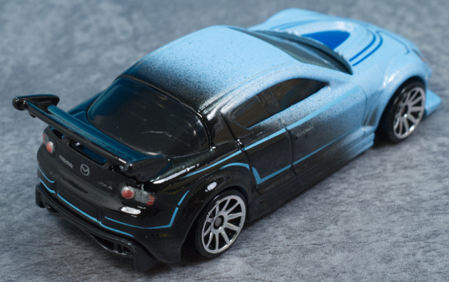 Radio Shack Zip Zaps Marvel X-Men Mazda RX-8 Micro RC Car