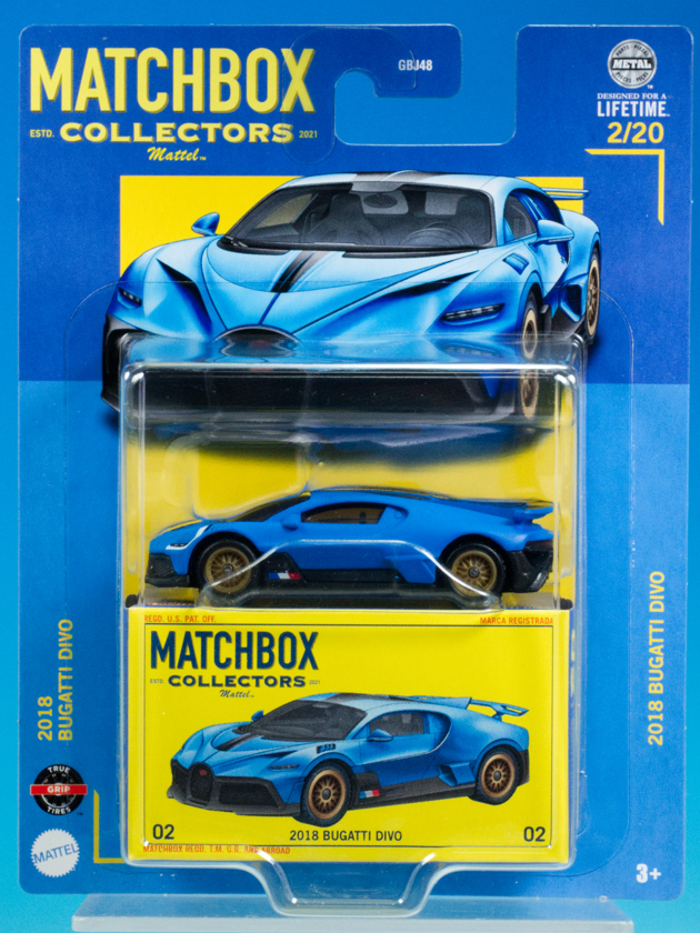 レビュー マッチボックス 2018 ブガッティ ディーヴォ : ミニカー沼