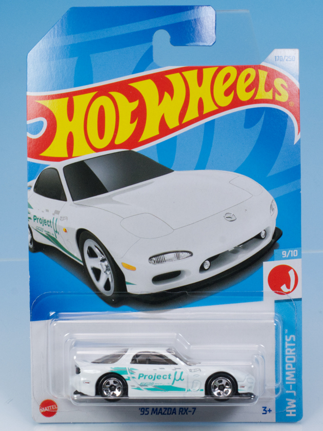 ホットウィール Hot Wheels '95マツダ RX-7 HWターボ 4/5 43/250