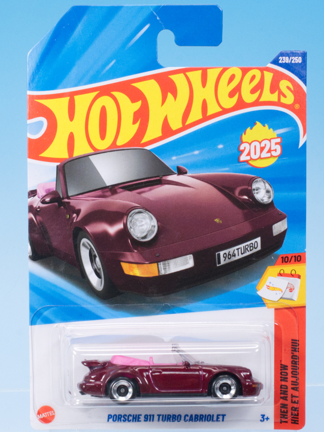 レビュー ホットウィール ポルシェ 911 ターボ カブリオレ（964