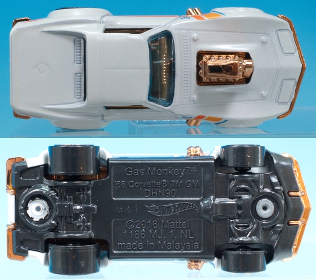 レビュー ホットウィール '68 コルベット ガスモンキーガレージ