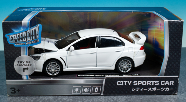 レビュー トイザらス スピードシティ 1/32 三菱ランサー