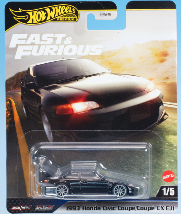 レビュー ホットウィール 1993 ホンダ シビック クーペ EX EJ1