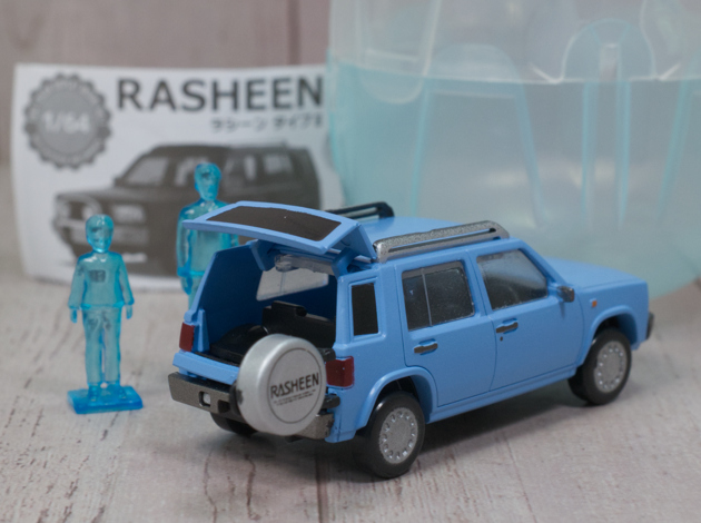 1/43 日産　ラシーン Type II 1997 ライトブルー　希少 日産： NISSAN HERITAGE COLLECTION｜ラシーン タイプII