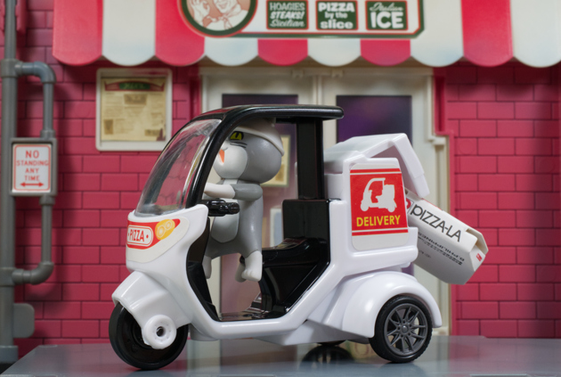 レビュー 100均セリア デリバリーバイク : ミニカー沼