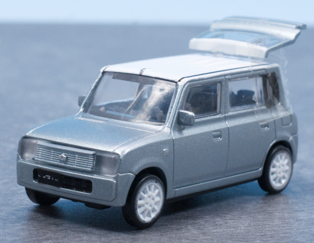 レビュー スタンド・ストーンズ カプセルトイ 1/64PLUS スズキ ラパン