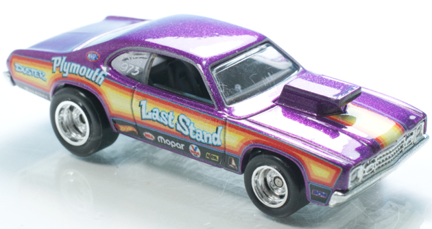 ホットウィール　スターズ　&　ストライプス プリムス　1/64 楽天市場】ホットウィール 1/64 スター&ストライプ シルバー