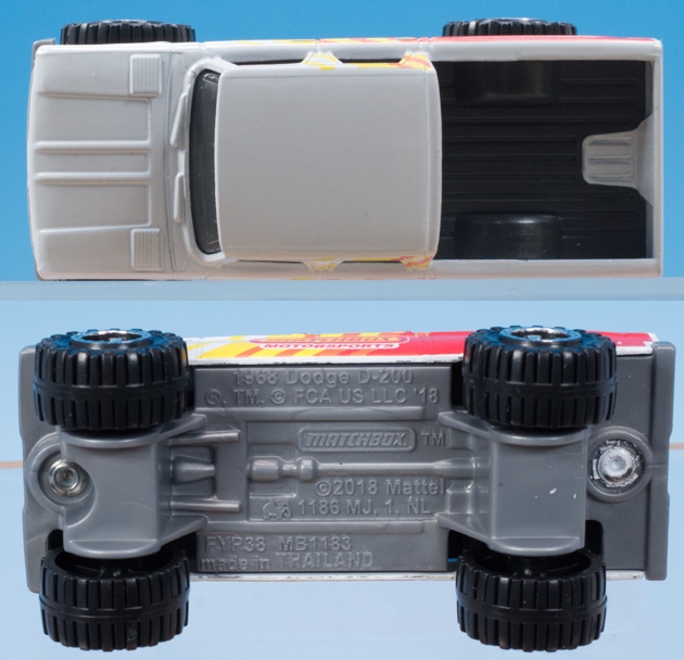 レビュー マッチボックス 1968 ダッジ D200（テーマアソート・トラック