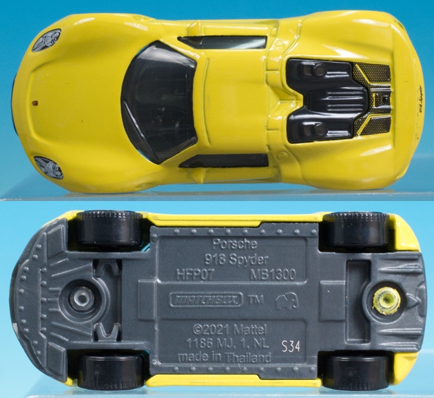 レビュー マッチボックス ポルシェ 918 スパイダー : ミニカー沼