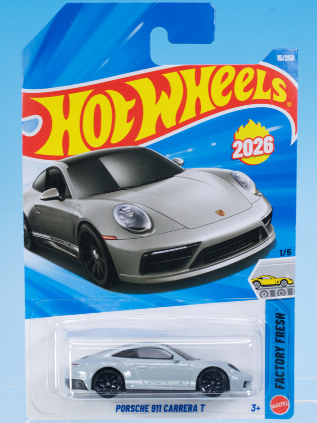 レビュー ホットウィール ポルシェ 911 カレラ T : ミニカー沼