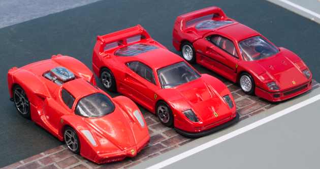ホットウィール Ferrari F40 訳あり3点セット ホットウィール Ferrari F40 訳あり3点セット