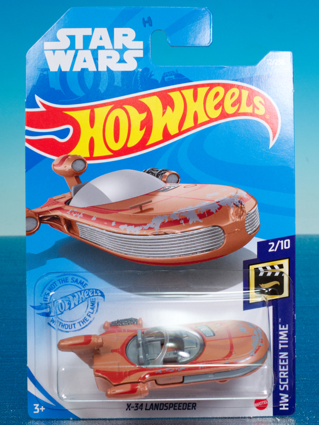 レビュー ホットウィール スター・ウォーズ X-34 ランド レビュー ホットウィール スター・ウォーズ X-34 ランド