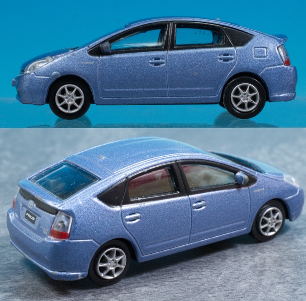レビュー ノベルティ 1/60スケール トヨタ プリウス（2代目