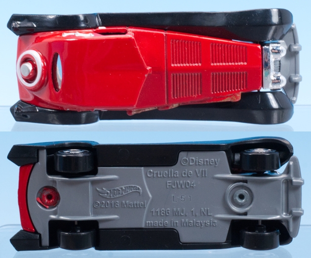 レビュー ホットウィール クルエラ・ド・ヴィル（『101匹わんちゃん