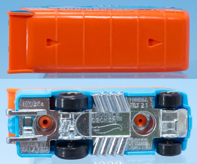 レビュー ホットウィール トラブルデッカー（二階建てバス） : ミニカー沼