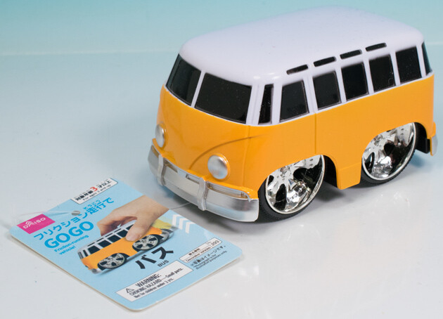 レビュー 100円ショップダイソー フリクション走行でGOGO バス（VW