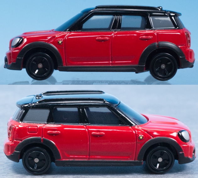 レビュー トミカ No.52 ミニクーパー SE カントリーマン All4（初回
