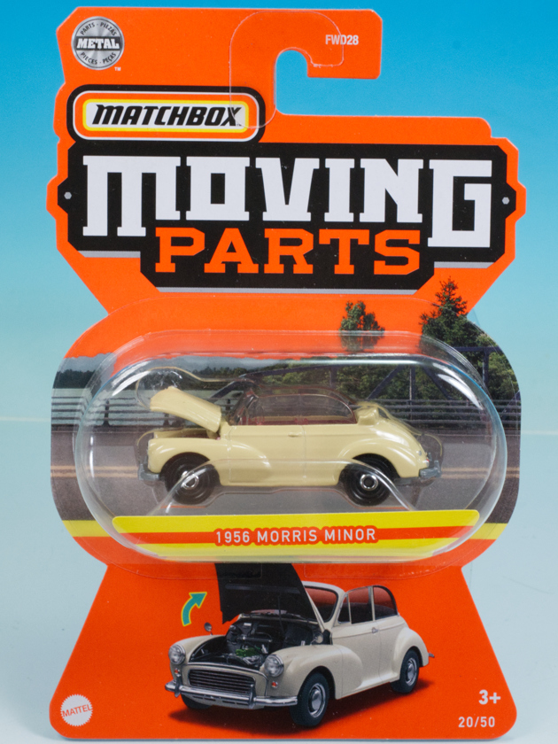レビュー マッチボックス ムービングパーツ 1956 モーリス・マイナー