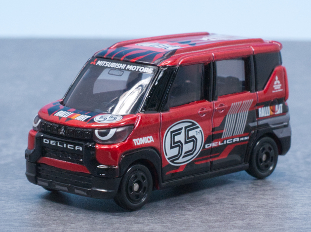 トミカ 三菱デリカミニ★トミカ55周年記念仕様 トミカ 三菱 デリカミ二 トミカ55周年記念仕様 (タカラトミー ミニカー