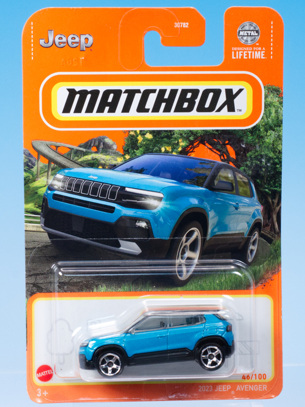 Jeep Avenger ミニカー レビュー マッチボックス 2023 ジープ アベンジャー : ミニカー沼