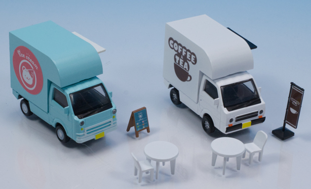 レビュー トイズキャビン 1/64 キッチンカーコレクション : ミニカー沼