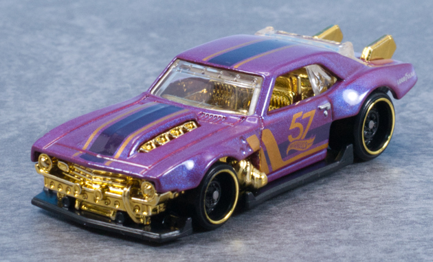 フェニックス　ホットウィール　パール&クローム　カスタムカマロ ホットウィール ヤマダ電機限定 パール&クローム '68 カスタム
