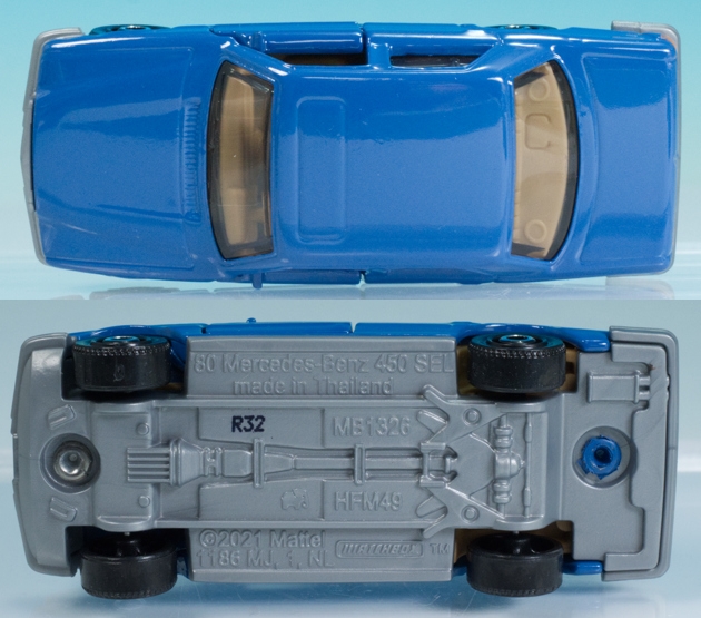 レビュー マッチボックス ムービングパーツ 1980 メルセデス