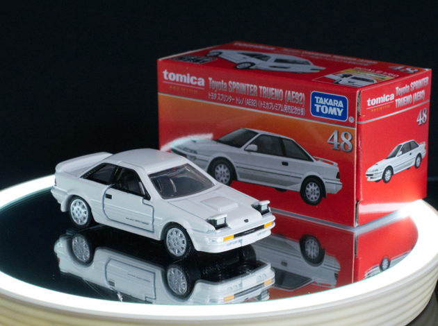 レビュー トミカプレミアム 48 トヨタ スプリンター トレノ（AE92
