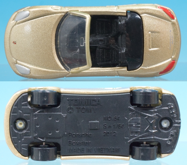 レビュー トミカ No.64 ポルシェ ボクスター（3代目 981型） : ミニカー沼