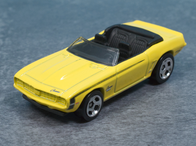 レビュー ホットウィール '69 カマロ コンバーチブル : ミニカー沼