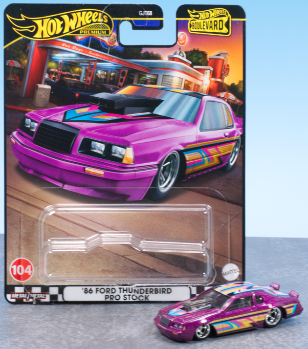 レビュー ホットウィール '86 フォード サンダーバード プロストック