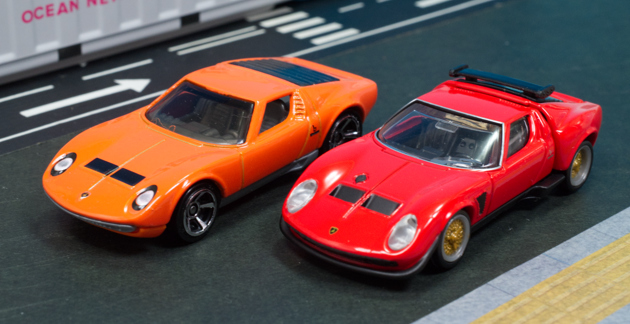 レビュー ホットウィール '71 ランボルギーニ ミウラ SV