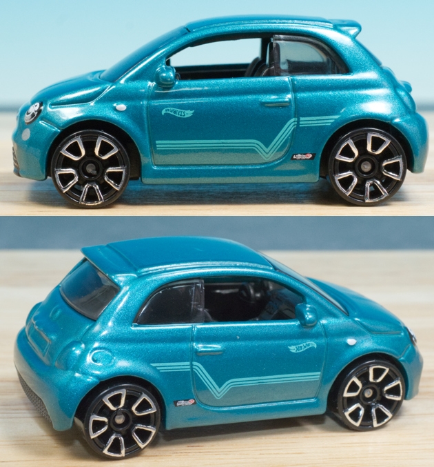 レビュー ホットウィール フィアット 500e : ミニカー沼