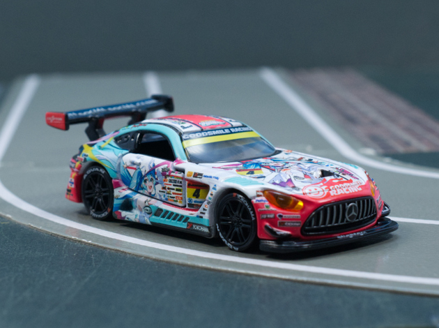 トミカプレミアムRacing グッドスマイル 初音ミク AMG 2024Ver. レビュー トミカプレミアム Racing グッドスマイル 初音ミク AMG