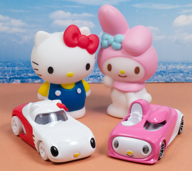 レビュー ホットウィール サンリオ ハローキティ / マイメロディ