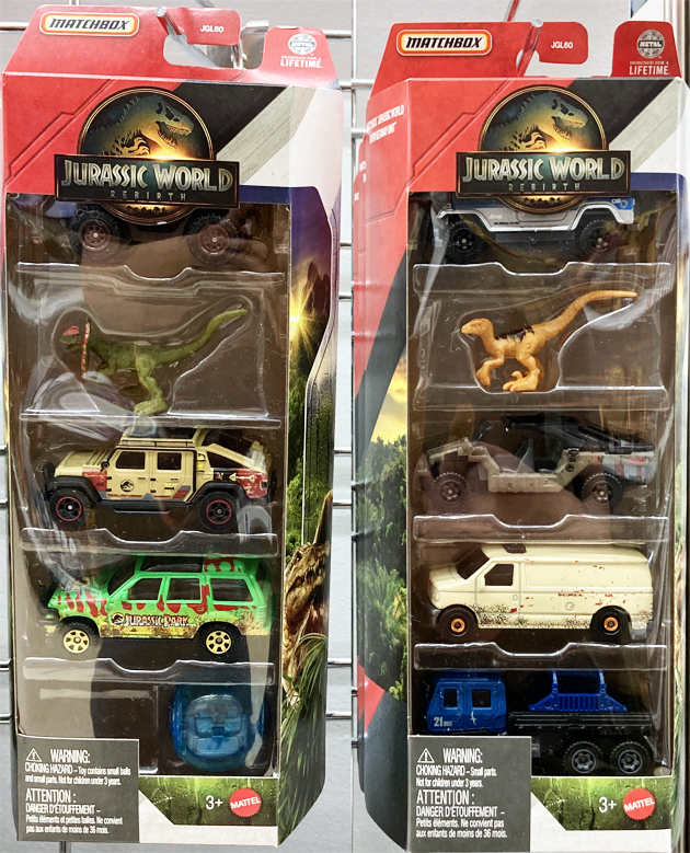 レビュー マッチボックス ジュラシック・ワールド ミッションチーム