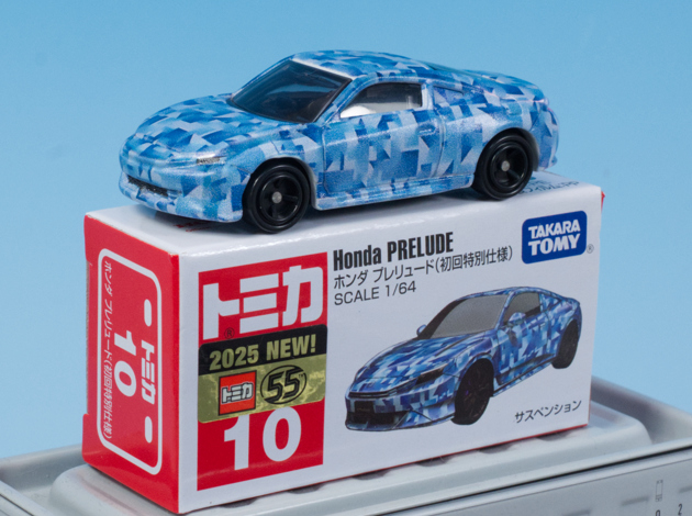 ☆ トミカ No.10 ホンダ プレリュード 初回特別仕様12台セット☆ トミカ NO.10 ホンダ プレリュード (通常品 ＆ 初回特別仕様) 2